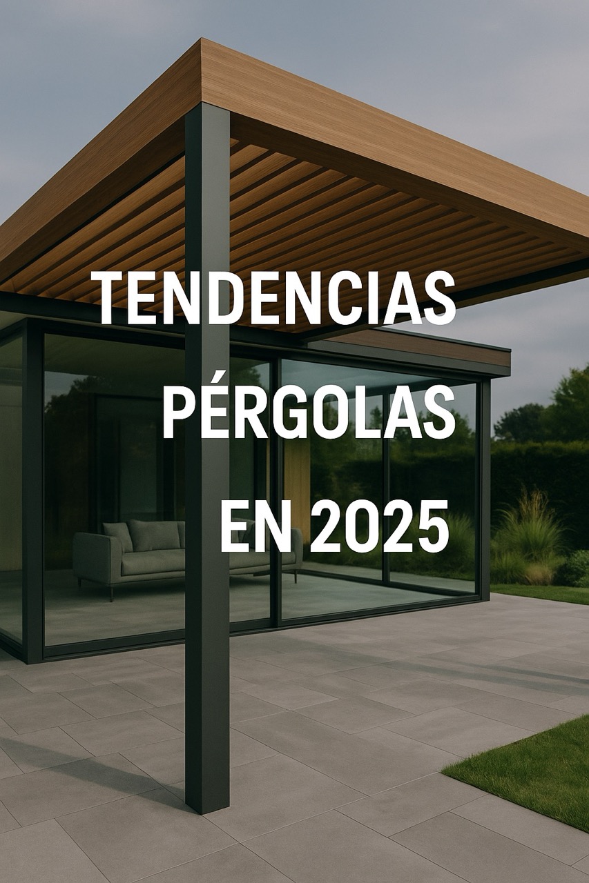Tendencias en pérgolas de madera 2025